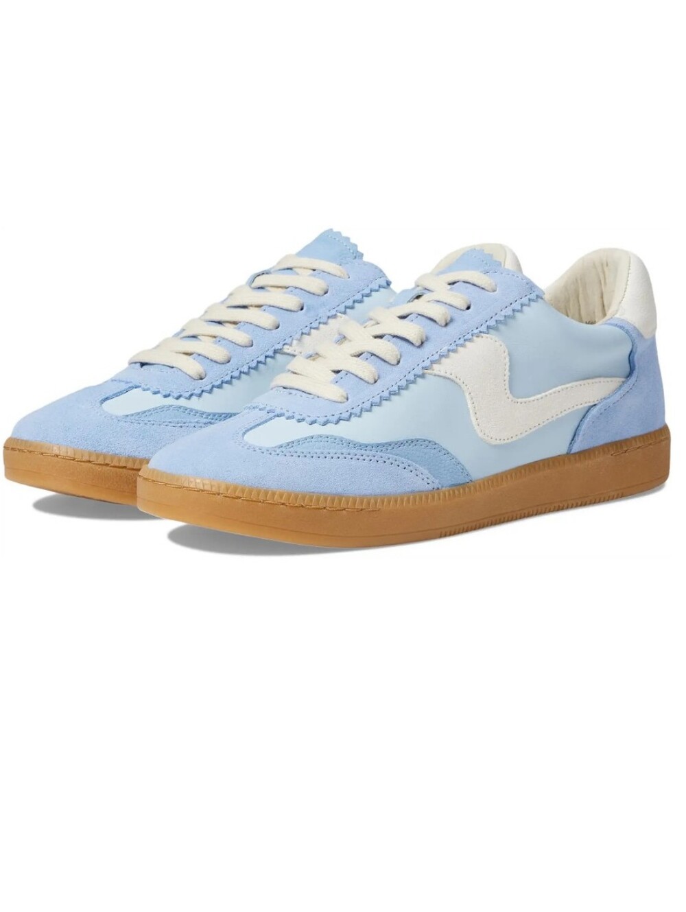 Dolce Vita Light Blue Cream Retro Runner Sneakers Size 11